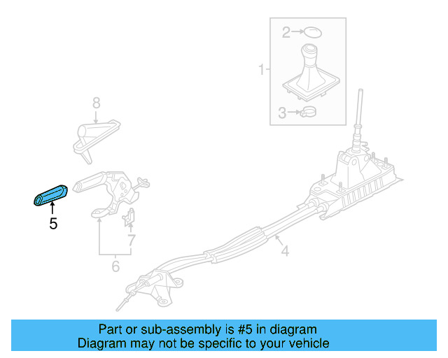 Park Brake Handle 5C0-711-503-F-E74 - View 24