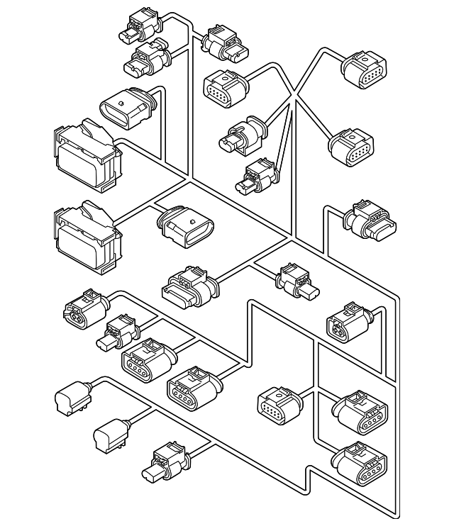 Engine Harness 06K-971-627-AS - View 3