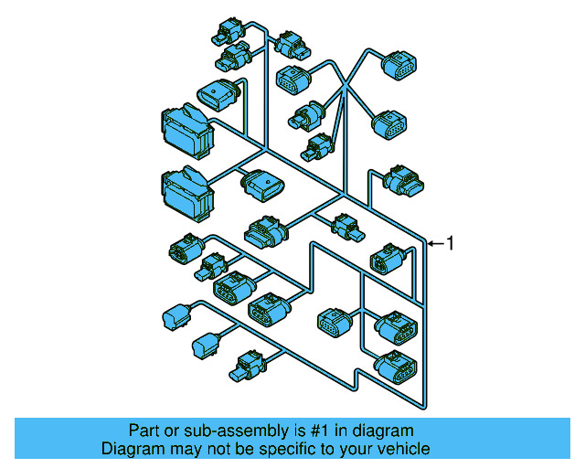Engine Harness 06K-971-627-AS - View 4