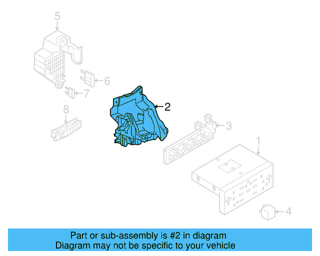 Mount Bracket 1K1-907-348-A - View 10
