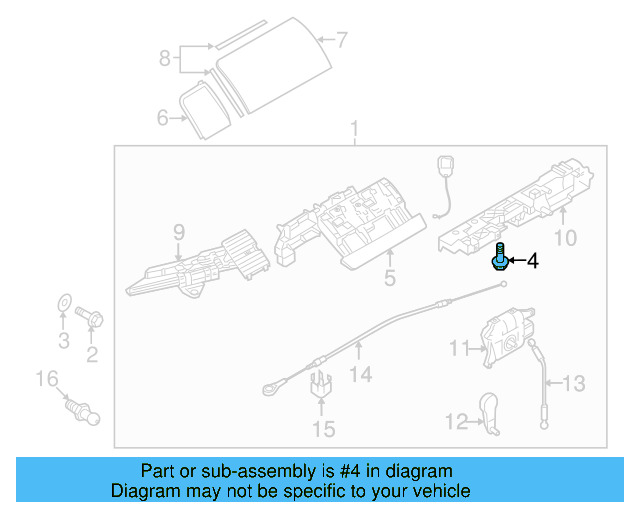 Hinge Cover Screw 895-877-721-A - View 3