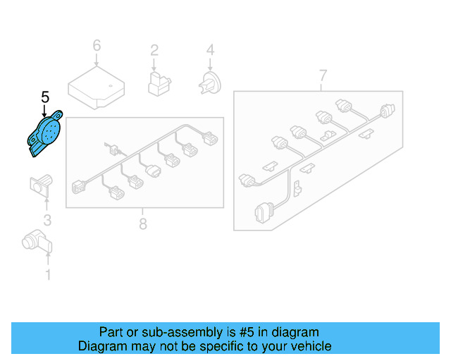 Warning Buzzer 8E0-919-279 - View 18