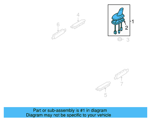 Antenna Assembly 3C0-035-507-R - View 12