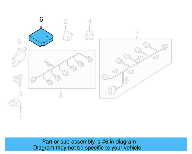 Control Unit 1Q0-919-475-A - View 3