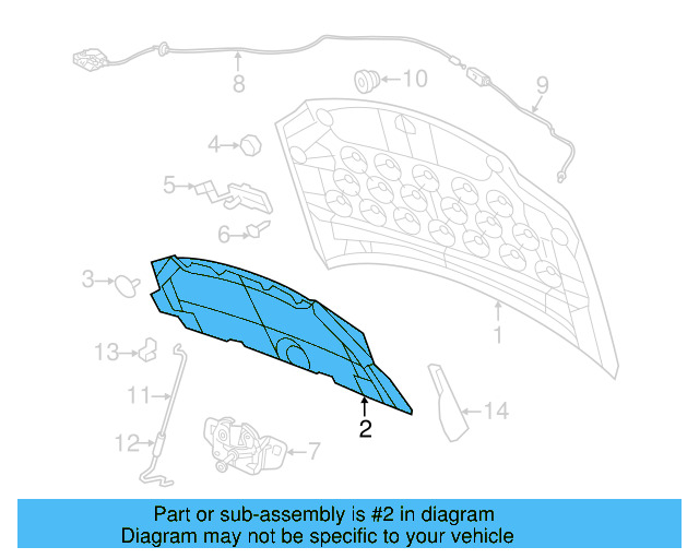 Insulator 7B0-863-831-A - View 3