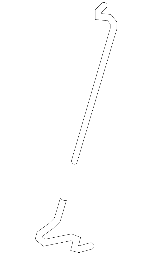 Support Rod 7B0-823-363 - View 2