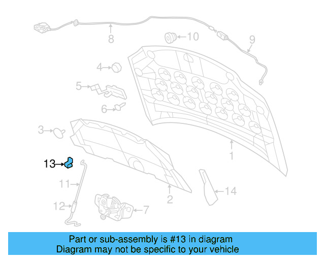 Support Rod Bushing 7B0-823-396 - View 3
