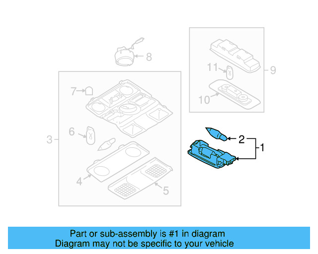 Visor Lamp 1K0-947-109-82V - View 18