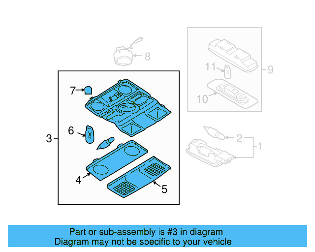Front Lamp Assembly 1K0-947-106-E-YML - View 8