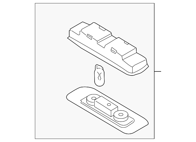 Reading Lmp Assembly 3C0-947-291-F-82V - View 3