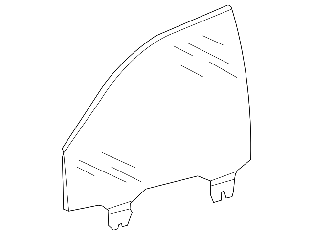 Door Glass 3D4-845-022-L