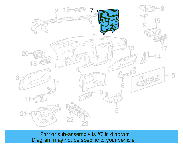 Panel 705-858-089-A-01C