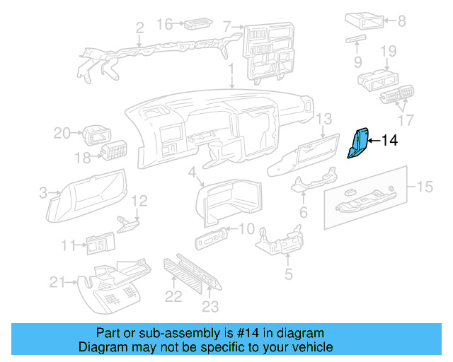 Side Trim 701-857-138-A-4XG - View 3