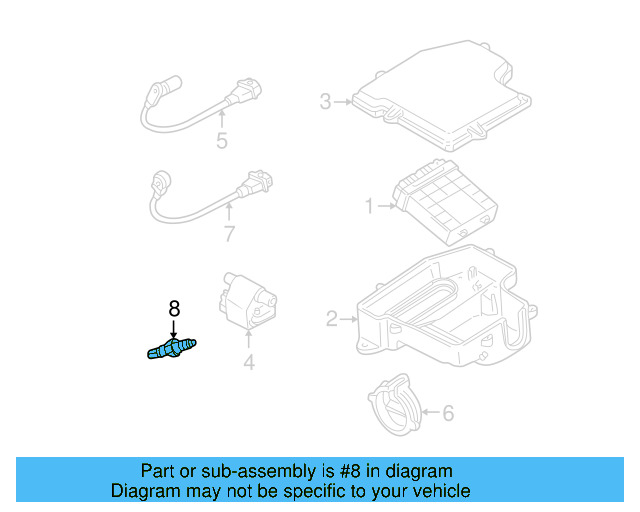 Spark Plug 101-905-607 - View 4