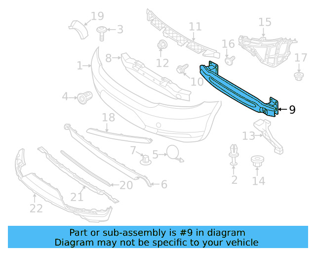 Impact Bar 5C5-807-305-A - View 6
