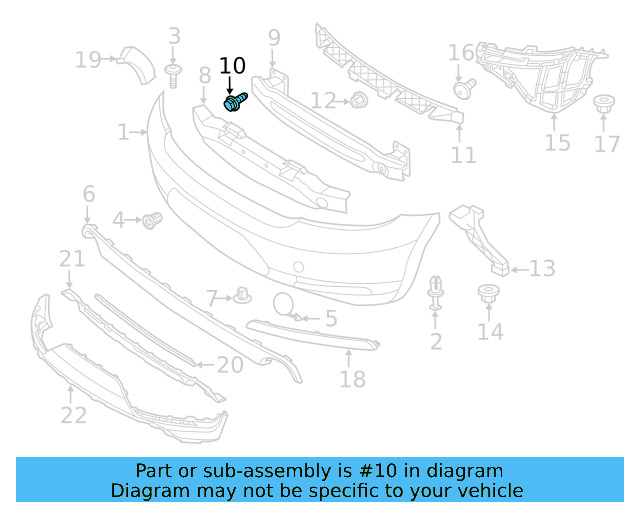 Impact Bar Bolt N-905-818-04 - View 47