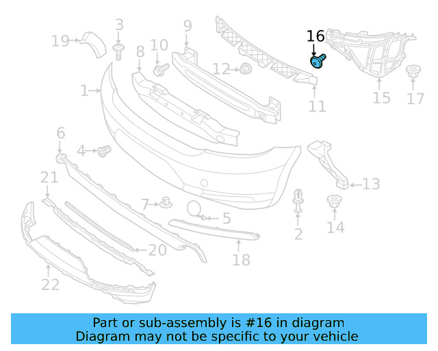 Impact Bar Bolt N-905-818-04 - View 46