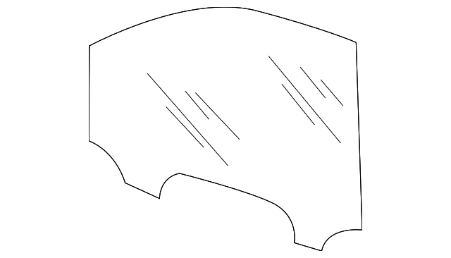 Door Glass 7P6-845-022-B