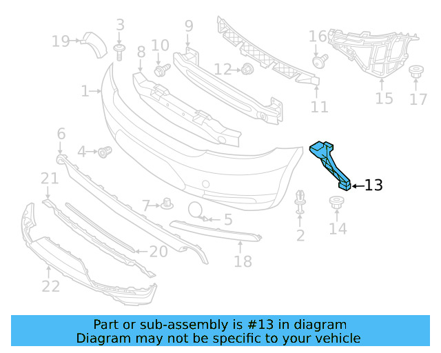 Bracket 5C5-807-131 - View 3