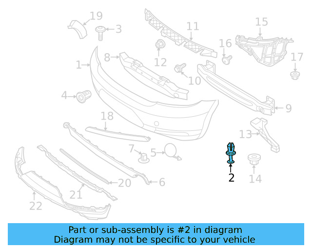 Fender Liner Extension Screw N-103-546-02 - View 141