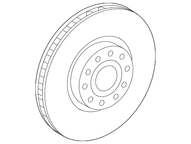 Disc Brake Rotor 3QF-615-301-F