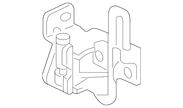 Lower Hinge 1K4-833-411-Q - View 3