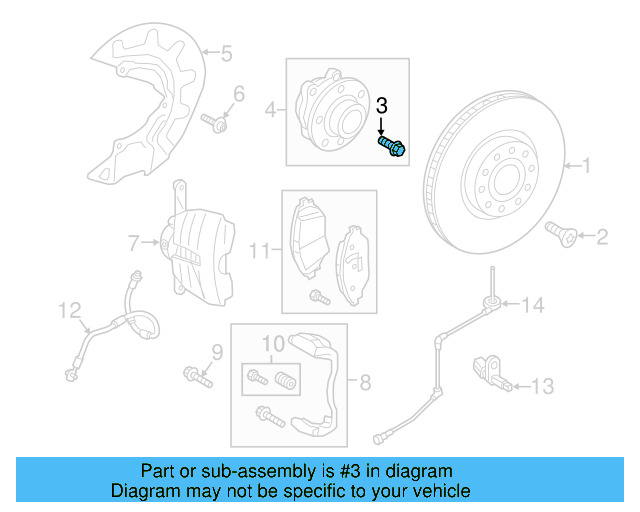 Axle Bolt WHT-005-437-A - View 20
