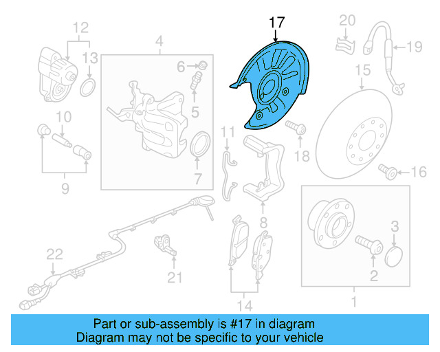 Splash Shield 5Q0-615-612-F - View 5
