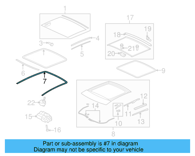 Seal 3C8-877-423-B - View 3