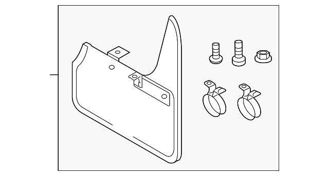 Splash Guards 5GV-075-105-A - View 2