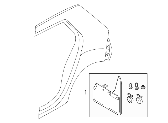 Splash Guards 5GV-075-105-A - View 4