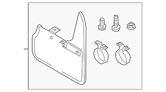 Splash Guards 5GV-075-116 - View 2