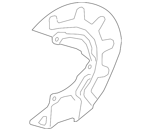 Splash Shield 3QF-615-311-A - View 6