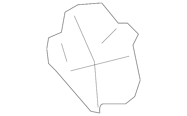 Frame Molding Clip 3C0-837-975 - View 2