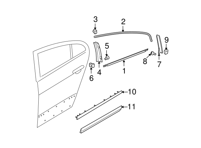 Applique Screw N-909-868-02