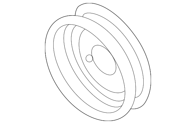 Power Steering Pump Pulley 021-145-255 - View 3