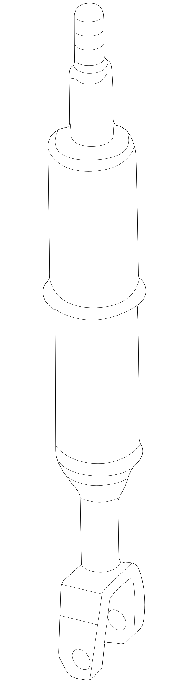 Suspension Shock Absorber 3B0-413-031-R - View 6