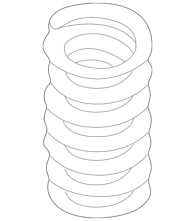 Coil Spring 8D0-411-105-CP - View 4