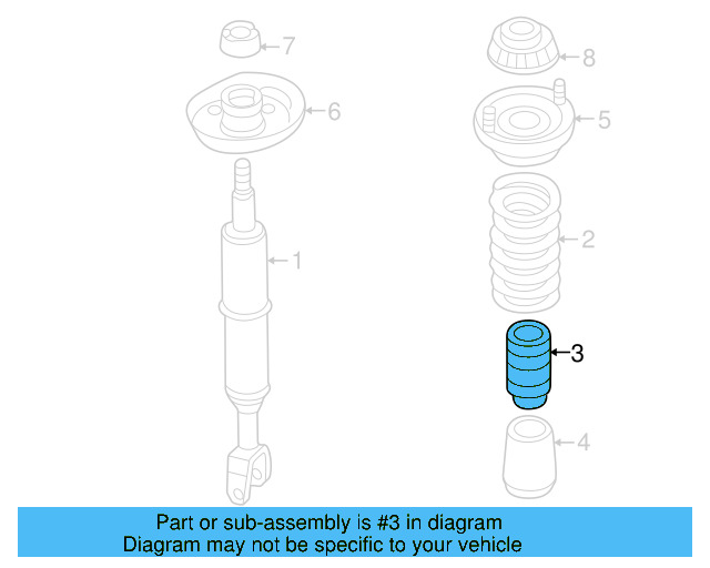 Bumper 8D0-412-131-E - View 6