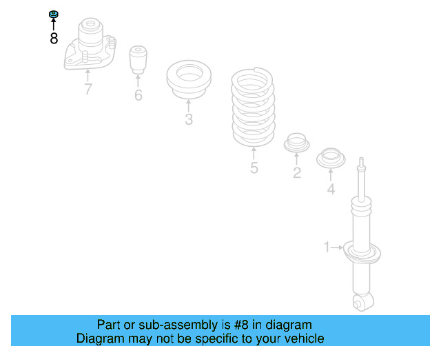 Top Nut N-021-198-4 - View 3