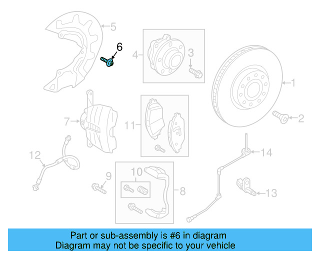 Splash Shield Bolt WHT-005-227 - View 14