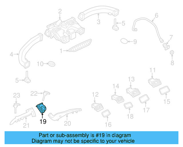 Connector Tube 7P0-819-624 - View 7