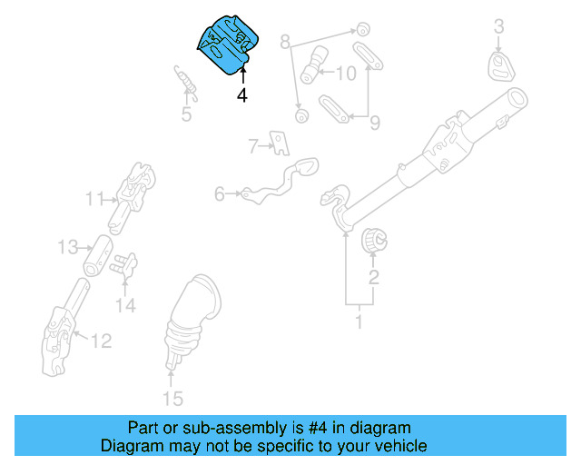 Lock Plate Bracket 1H0-419-571-A - View 2