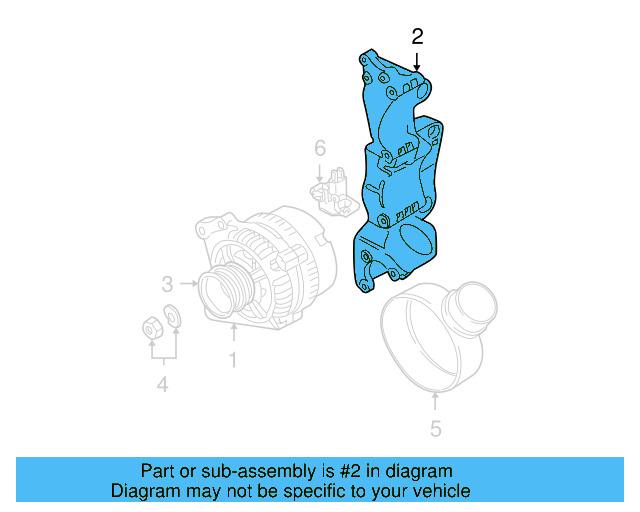 Bracket 06A-903-141-P - View 14
