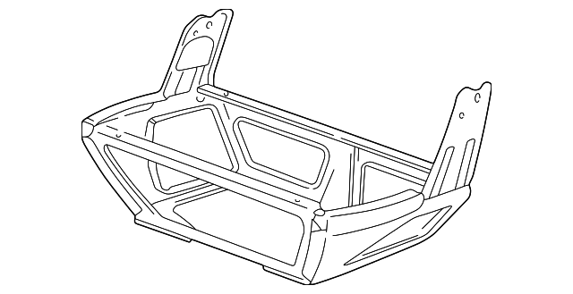 Seat Base 7D0-881-681-C-01A - View 2