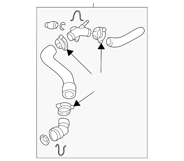 Upper Hose 1J0-122-101-BL