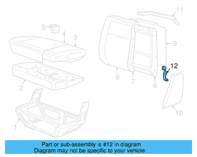 Lock Handle 70188122301C - View 3