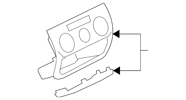 Center Bezel 5N0-820-039-81U