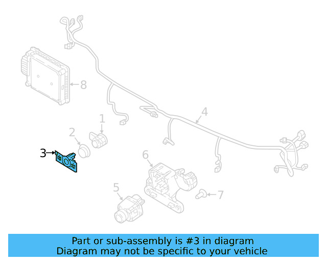 Bracket 5NA-919-493-E - View 3
