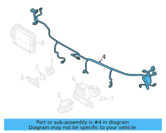 Harness 5NN-971-095-F - View 3